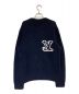 LOUIS VUITTON (ルイ ヴィトン) インタルシアクルーネックニット ネイビー サイズ:XL：160000円