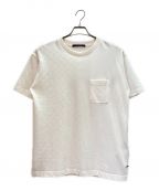 LOUIS VUITTONルイ ヴィトン）の古着「ダミエ ポケット Tシャツ」｜ホワイト
