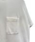 中古・古着 LOUIS VUITTON (ルイ ヴィトン) ダミエ ポケット Tシャツ ホワイト サイズ:S：42000円