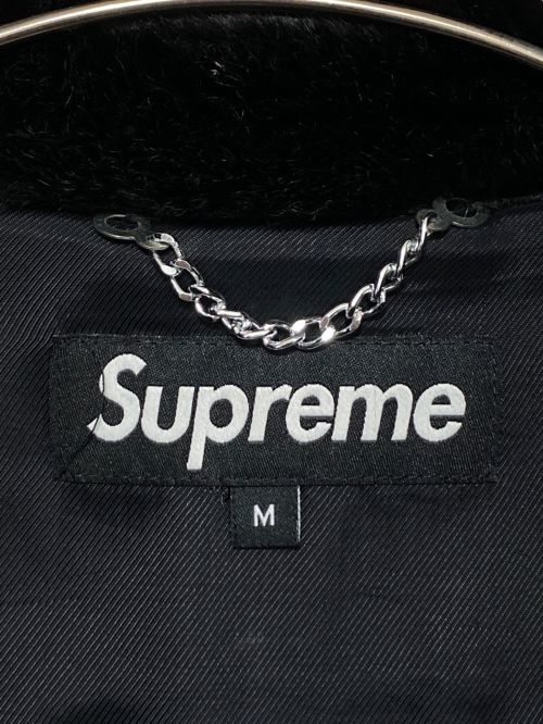 SUPREME（シュプリーム）SUPREME (シュプリーム) Faux Fur Bomber Jacket ブラック サイズ:Mの古着・服飾アイテム