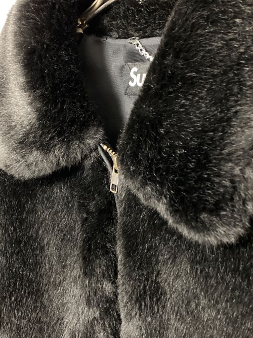 SUPREME（シュプリーム）SUPREME (シュプリーム) Faux Fur Bomber Jacket ブラック サイズ:Mの古着・服飾アイテム