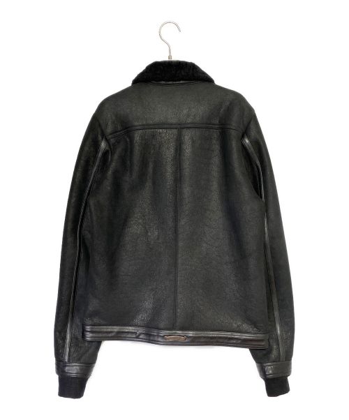 CHROME HEARTS（クロムハーツ）CHROME HEARTS (クロムハーツ) ムートンジャケット ブラック サイズ:Lの古着・服飾アイテム