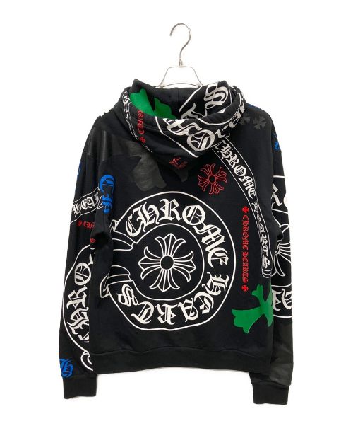 CHROME HEARTS（クロムハーツ）CHROME HEARTS (クロムハーツ) ステンシルプリントパーカー マルチカラー サイズ:Sの古着・服飾アイテム