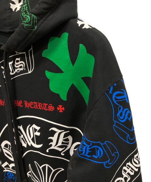 CHROME HEARTS（クロムハーツ）CHROME HEARTS (クロムハーツ) ステンシルプリントパーカー マルチカラー サイズ:Sの古着・服飾アイテム
