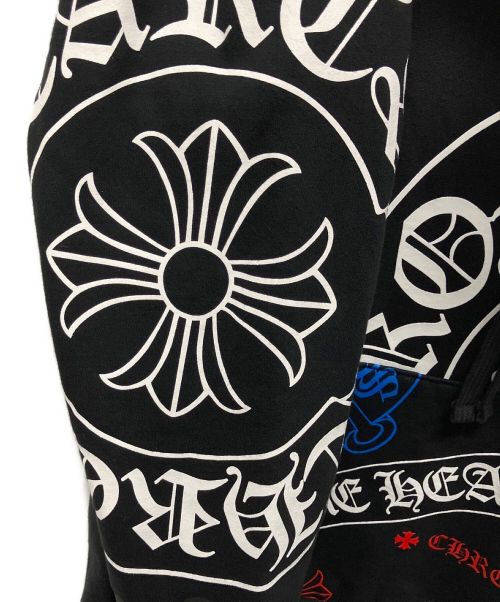 CHROME HEARTS（クロムハーツ）CHROME HEARTS (クロムハーツ) ステンシルプリントパーカー マルチカラー サイズ:Sの古着・服飾アイテム