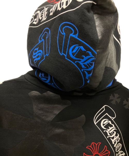 CHROME HEARTS（クロムハーツ）CHROME HEARTS (クロムハーツ) ステンシルプリントパーカー マルチカラー サイズ:Sの古着・服飾アイテム