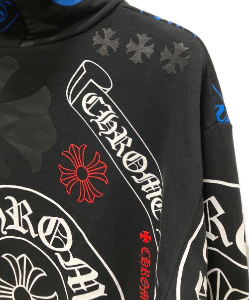 CHROME HEARTS（クロムハーツ）CHROME HEARTS (クロムハーツ) ステンシルプリントパーカー マルチカラー サイズ:Sの古着・服飾アイテム