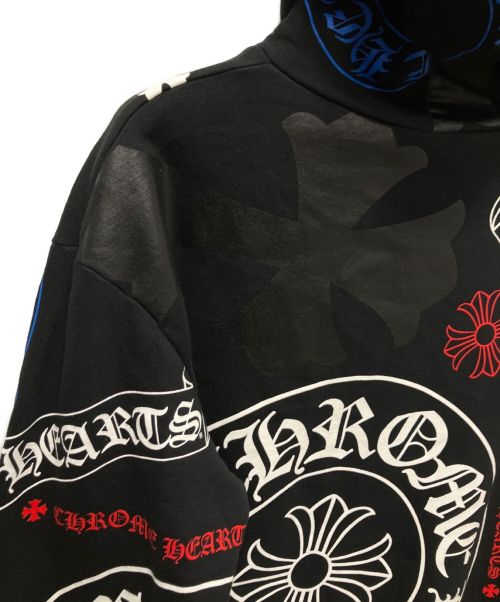 CHROME HEARTS（クロムハーツ）CHROME HEARTS (クロムハーツ) ステンシルプリントパーカー マルチカラー サイズ:Sの古着・服飾アイテム