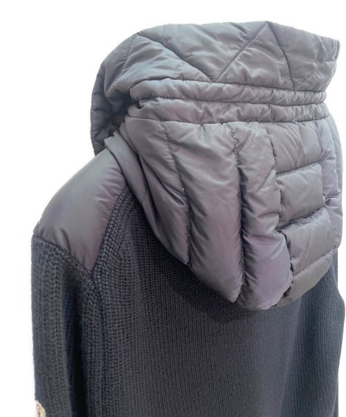 MONCLER（モンクレール）MONCLER (モンクレール) MAGLIONE TRICOT CARDIGAN/ダウンジャケット ネイビー サイズ:Mの古着・服飾アイテム