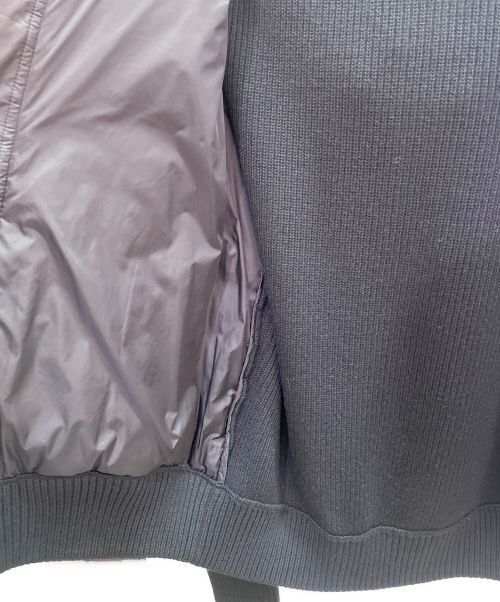 MONCLER（モンクレール）MONCLER (モンクレール) MAGLIONE TRICOT CARDIGAN/ダウンジャケット ネイビー サイズ:Mの古着・服飾アイテム