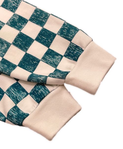 LOUIS VUITTON（ルイ ヴィトン）LOUIS VUITTON (ルイ ヴィトン) ダミエ プリントスウェット ブルー×ホワイト サイズ:XSの古着・服飾アイテム
