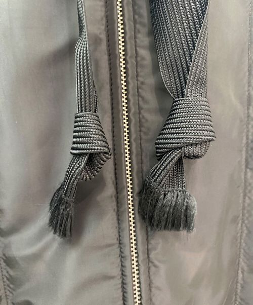 PRADA（プラダ）PRADA (プラダ) プレート付ナイロンジャケット ブラック サイズ:40の古着・服飾アイテム