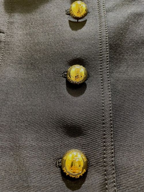 Christian Dior（クリスチャン ディオール）Christian Dior (クリスチャン ディオール) 金釦ジャケット ネイビー サイズ:38の古着・服飾アイテム