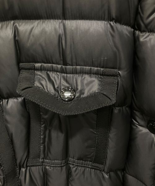 MONCLER（モンクレール）MONCLER (モンクレール) HERMINE/ダウンコート ブラック サイズ:5の古着・服飾アイテム