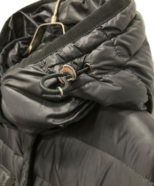 MONCLER（モンクレール）MONCLER (モンクレール) HERMINE/ダウンコート ブラック サイズ:5の古着・服飾アイテム