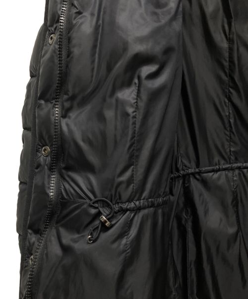 MONCLER（モンクレール）MONCLER (モンクレール) HERMINE/ダウンコート ブラック サイズ:5の古着・服飾アイテム