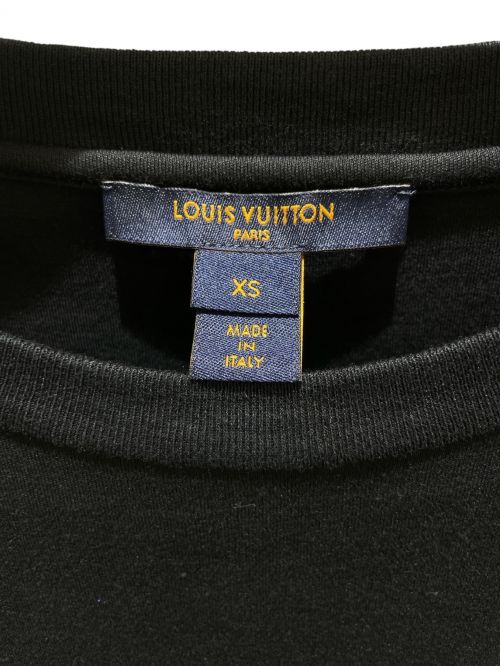 LOUIS VUITTON（ルイ ヴィトン）LOUIS VUITTON (ルイ ヴィトン) Logo T-shirts ブラック サイズ:XSの古着・服飾アイテム