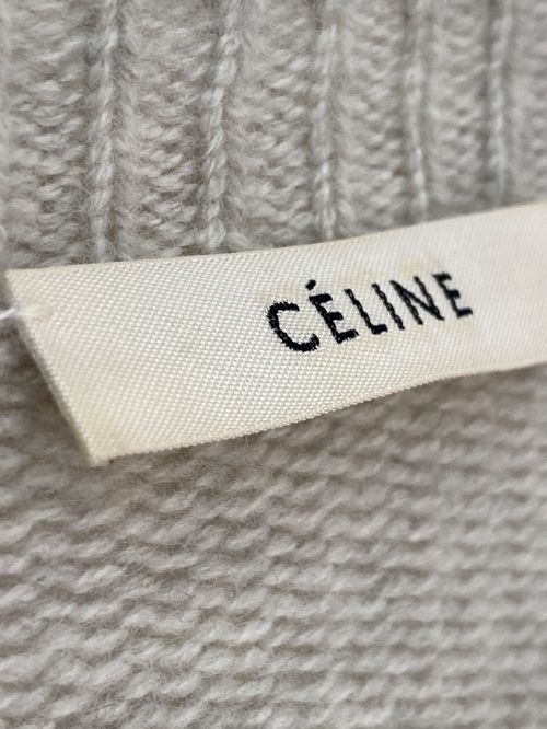 CELINE（セリーヌ）CELINE (セリーヌ) トリオンフロゴニット グレー サイズ:Sの古着・服飾アイテム