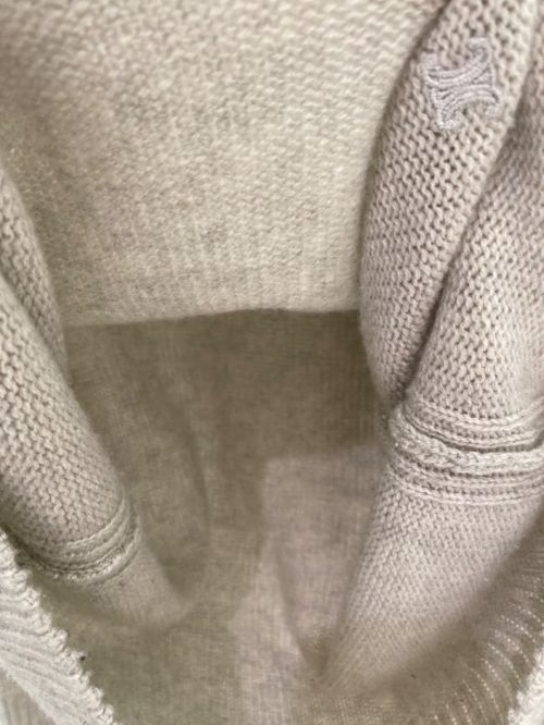 CELINE（セリーヌ）CELINE (セリーヌ) トリオンフロゴニット グレー サイズ:Sの古着・服飾アイテム