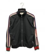 GUCCIグッチ）の古着「テクニカルジャージー ジャケット」｜ブラック