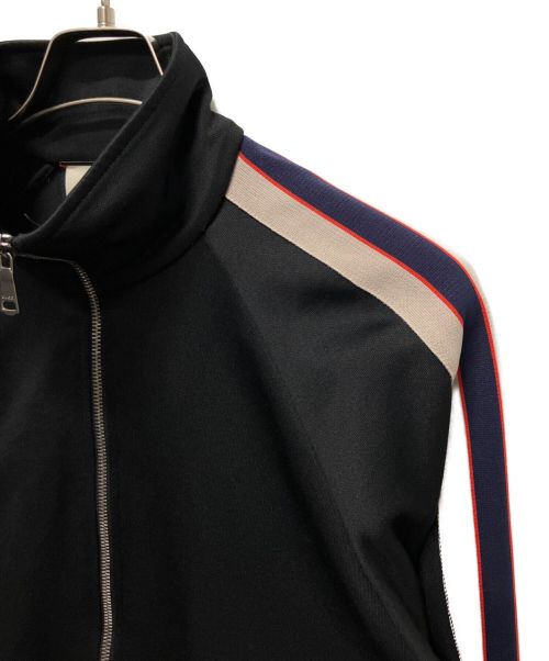GUCCI（グッチ）GUCCI (グッチ) テクニカルジャージー ジャケット ブラック サイズ:Sの古着・服飾アイテム
