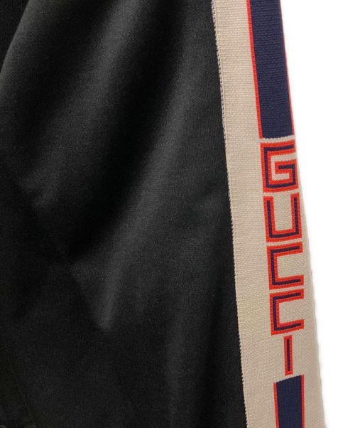 GUCCI（グッチ）GUCCI (グッチ) テクニカルジャージー ジャケット ブラック サイズ:Sの古着・服飾アイテム