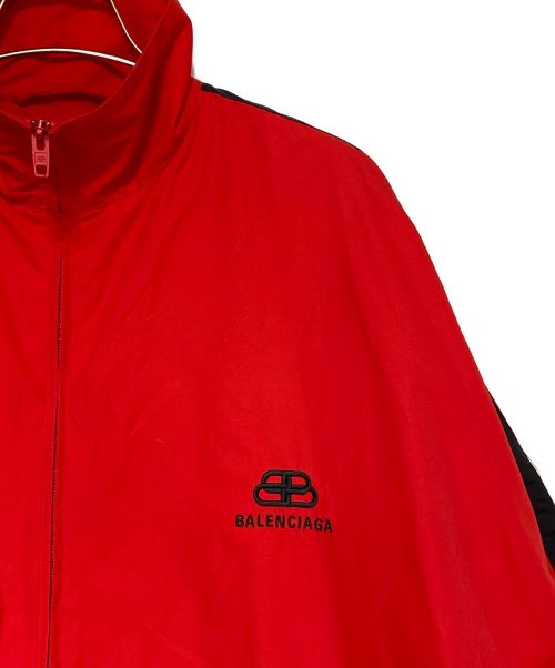 BALENCIAGA（バレンシアガ）BALENCIAGA (バレンシアガ) BBロゴダブルスリーブナイロンジップアップブルゾン サイズ:46の古着・服飾アイテム