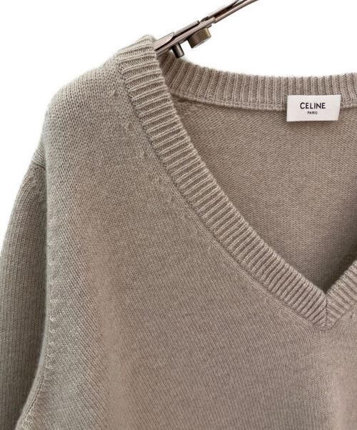 CELINE（セリーヌ）CELINE (セリーヌ) Vネックニット サイズ:Sの古着・服飾アイテム