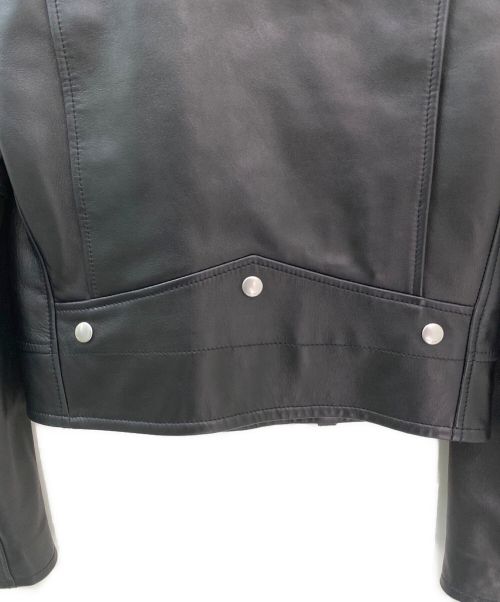 Saint Laurent Paris（サンローランパリ）Saint Laurent Paris (サンローランパリ) L01ライダースジャケット ブラック サイズ:34の古着・服飾アイテム