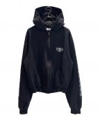 BALENCIAGAバレンシアガ）の古着「BBロゴジップパーカー」｜ブラック