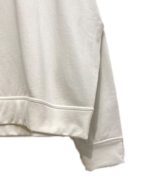 JIL SANDER+（ジルサンダープラス）JIL SANDER+ (ジルサンダープラス) プルオーバーコットンスウェット ホワイト サイズ:XLの古着・服飾アイテム