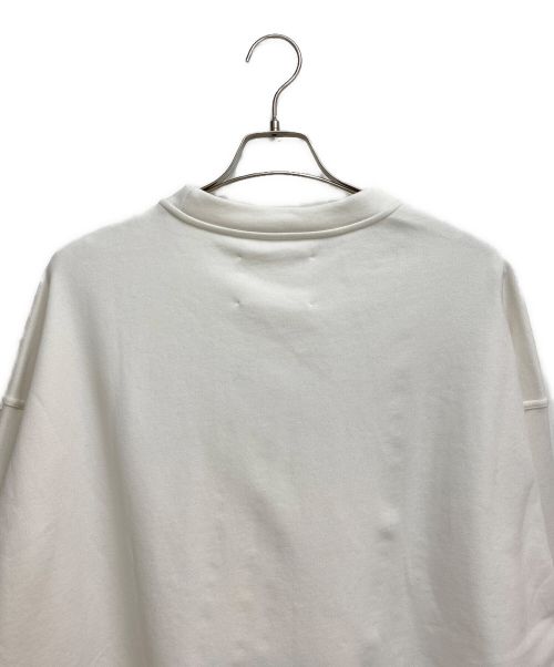JIL SANDER+（ジルサンダープラス）JIL SANDER+ (ジルサンダープラス) プルオーバーコットンスウェット ホワイト サイズ:XLの古着・服飾アイテム