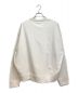 JIL SANDER+ (ジルサンダープラス) プルオーバーコットンスウェット ホワイト サイズ:XL：30000円
