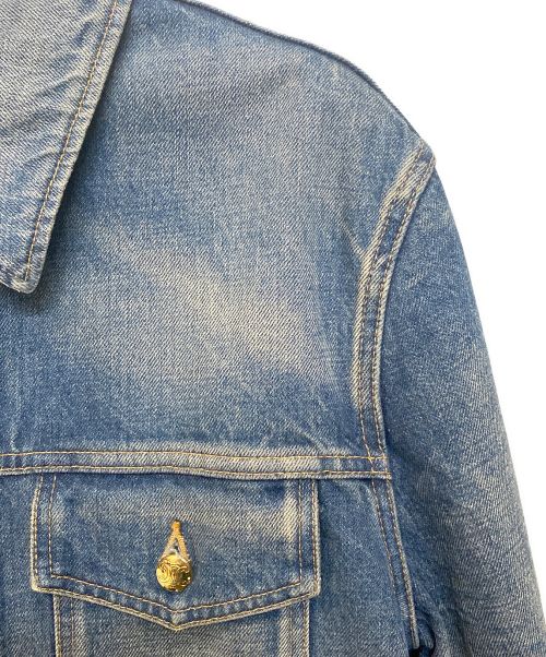 CELINE（セリーヌ）CELINE (セリーヌ) Trucker Denim Jacket (トラッカーデニムジャケット） インディゴ サイズ:Sの古着・服飾アイテム