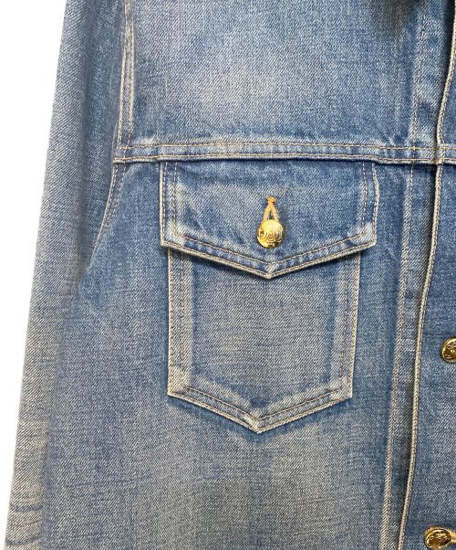 CELINE（セリーヌ）CELINE (セリーヌ) Trucker Denim Jacket (トラッカーデニムジャケット） インディゴ サイズ:Sの古着・服飾アイテム