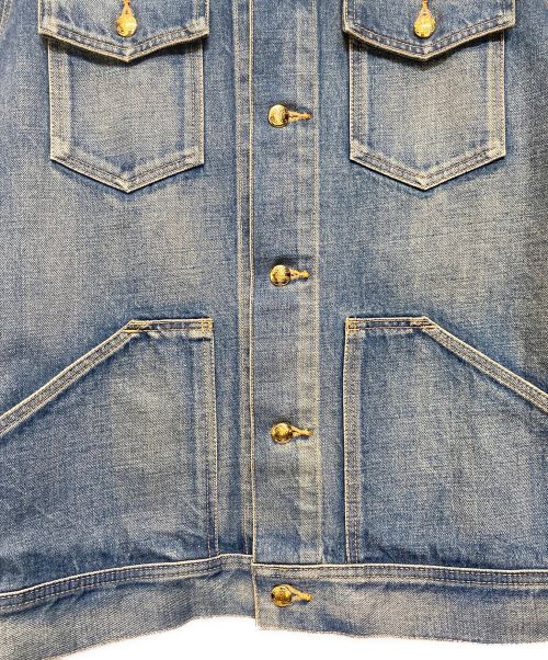CELINE（セリーヌ）CELINE (セリーヌ) Trucker Denim Jacket (トラッカーデニムジャケット） インディゴ サイズ:Sの古着・服飾アイテム