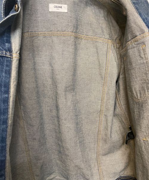 CELINE（セリーヌ）CELINE (セリーヌ) Trucker Denim Jacket (トラッカーデニムジャケット） インディゴ サイズ:Sの古着・服飾アイテム