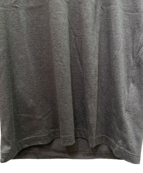 LOUIS VUITTON（ルイ ヴィトン）LOUIS VUITTON (ルイ ヴィトン) ワンポイント ロゴTシャツ グレー サイズ:XLの古着・服飾アイテム