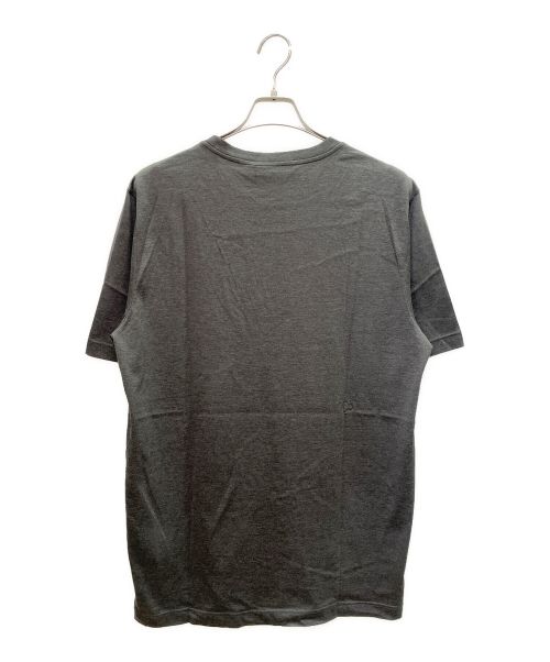 LOUIS VUITTON（ルイ ヴィトン）LOUIS VUITTON (ルイ ヴィトン) ワンポイント ロゴTシャツ グレー サイズ:XLの古着・服飾アイテム