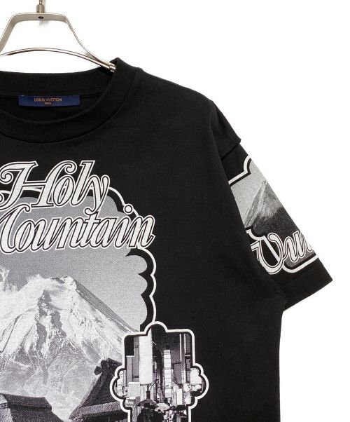 LOUIS VUITTON（ルイ ヴィトン）LOUIS VUITTON (ルイ ヴィトン) ホーリーマウンテンプリントTシャツ ブラック サイズ:Sの古着・服飾アイテム