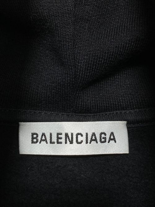 BALENCIAGA（バレンシアガ）BALENCIAGA (バレンシアガ) パーカー ブラック サイズ:XSの古着・服飾アイテム