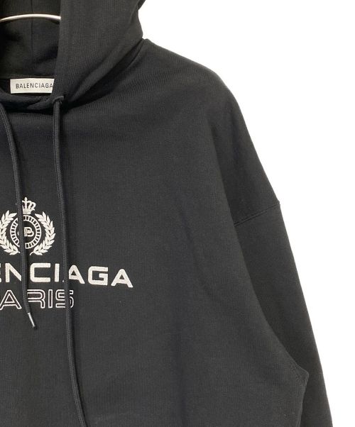 BALENCIAGA（バレンシアガ）BALENCIAGA (バレンシアガ) パーカー ブラック サイズ:XSの古着・服飾アイテム