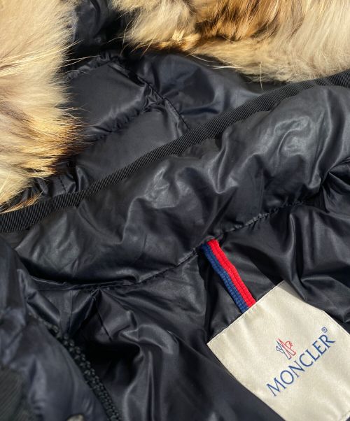 MONCLER（モンクレール）MONCLER (モンクレール) HERMIFUR(エルミファー)/ダウンコート ブラック サイズ:1の古着・服飾アイテム