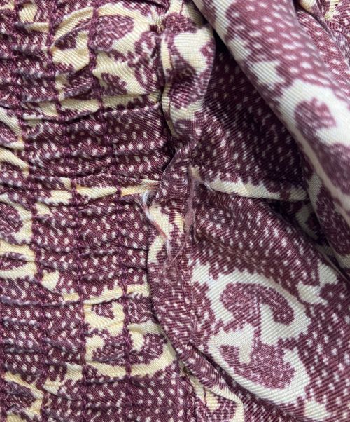 GUCCI（グッチ）GUCCI (グッチ) GGスプリームプリントシルクジャケット ブラウン サイズ:XSの古着・服飾アイテム