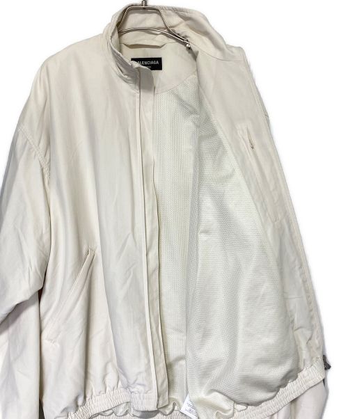 BALENCIAGA（バレンシアガ）BALENCIAGA (バレンシアガ) ジップアップジャケット ホワイト サイズ:Lの古着・服飾アイテム