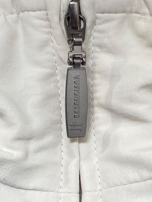 BALENCIAGA（バレンシアガ）BALENCIAGA (バレンシアガ) ジップアップジャケット ホワイト サイズ:Lの古着・服飾アイテム