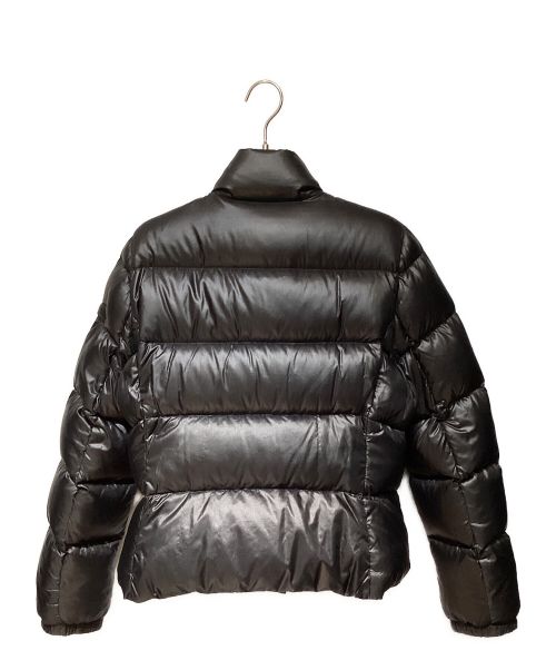PRADA（プラダ）PRADA (プラダ) Logo Plate Down Jacket（ロゴプレートダウンジャケット） ブラック サイズ:44の古着・服飾アイテム