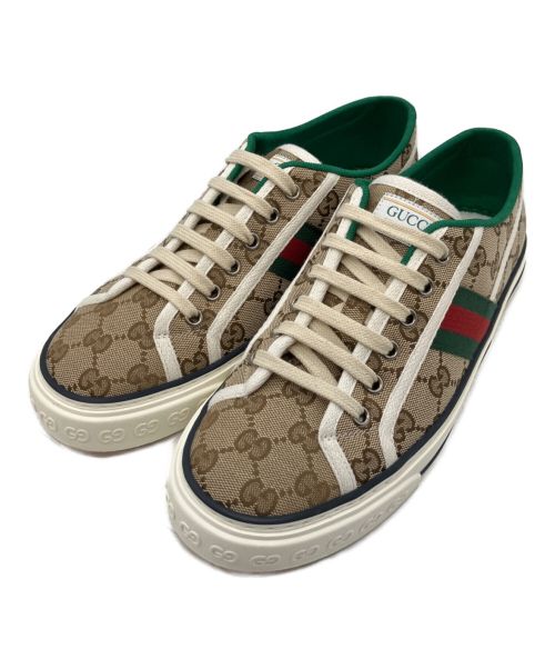 GUCCI（グッチ）GUCCI (グッチ) スニーカー ベージュ サイズ:6+の古着・服飾アイテム