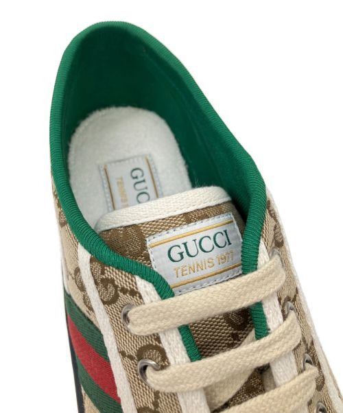 GUCCI（グッチ）GUCCI (グッチ) スニーカー ベージュ サイズ:6+の古着・服飾アイテム