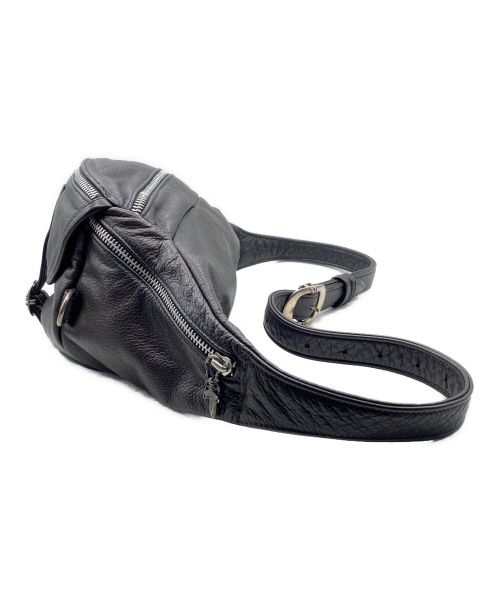 CHROME HEARTS（クロムハーツ）CHROME HEARTS (クロムハーツ) スナットパック ウエストバッグ ダガージップ ダークブラウン サイズ:-の古着・服飾アイテム